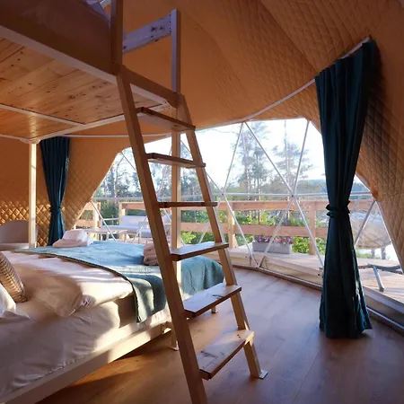 Luxusní stan Glamping Trhovky Milesov (Pribram)