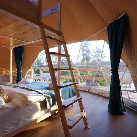Luxury tent Glamping Trhovky Milesov