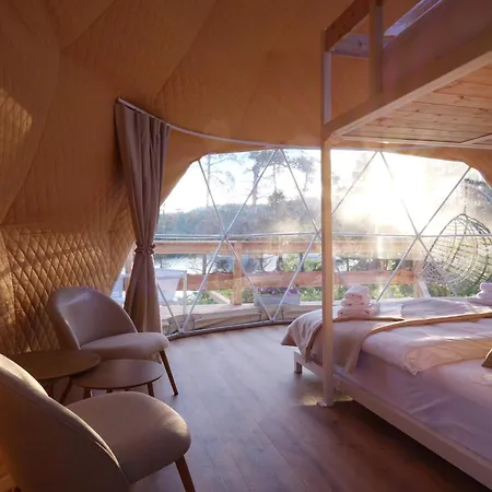 Glamping Trhovky Luxury tent