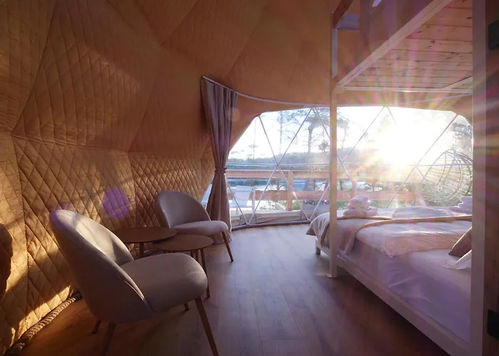 Glamping Trhovky Luxussátor Milešov